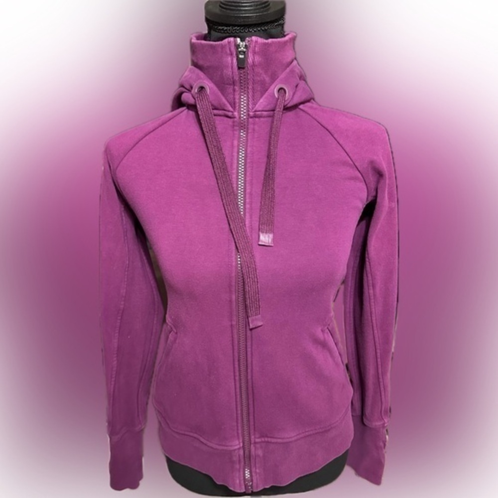 ATHLETA Triumph Hoodie Sweatshirt Bright Pink Jacket Size XXS
